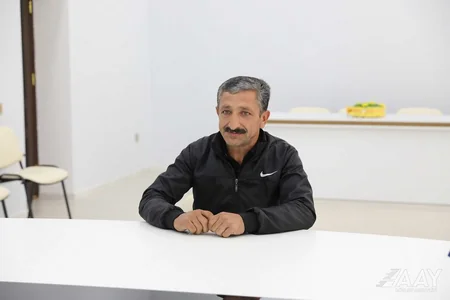 Saleh Məmmədov Naftalan, Goranboy və Xocalı sakinlərini qəbul edib