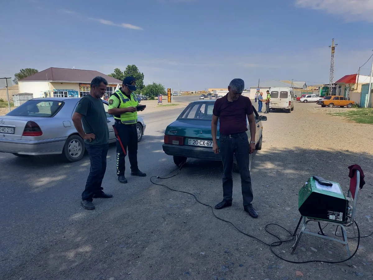 Göygöldə 10 sürücü inzibati məsuliyyətə cəlb edilib