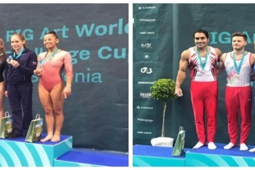 Azərbaycanın iki gimnastı Dünya Kubokunda qızıl medal qazanıb