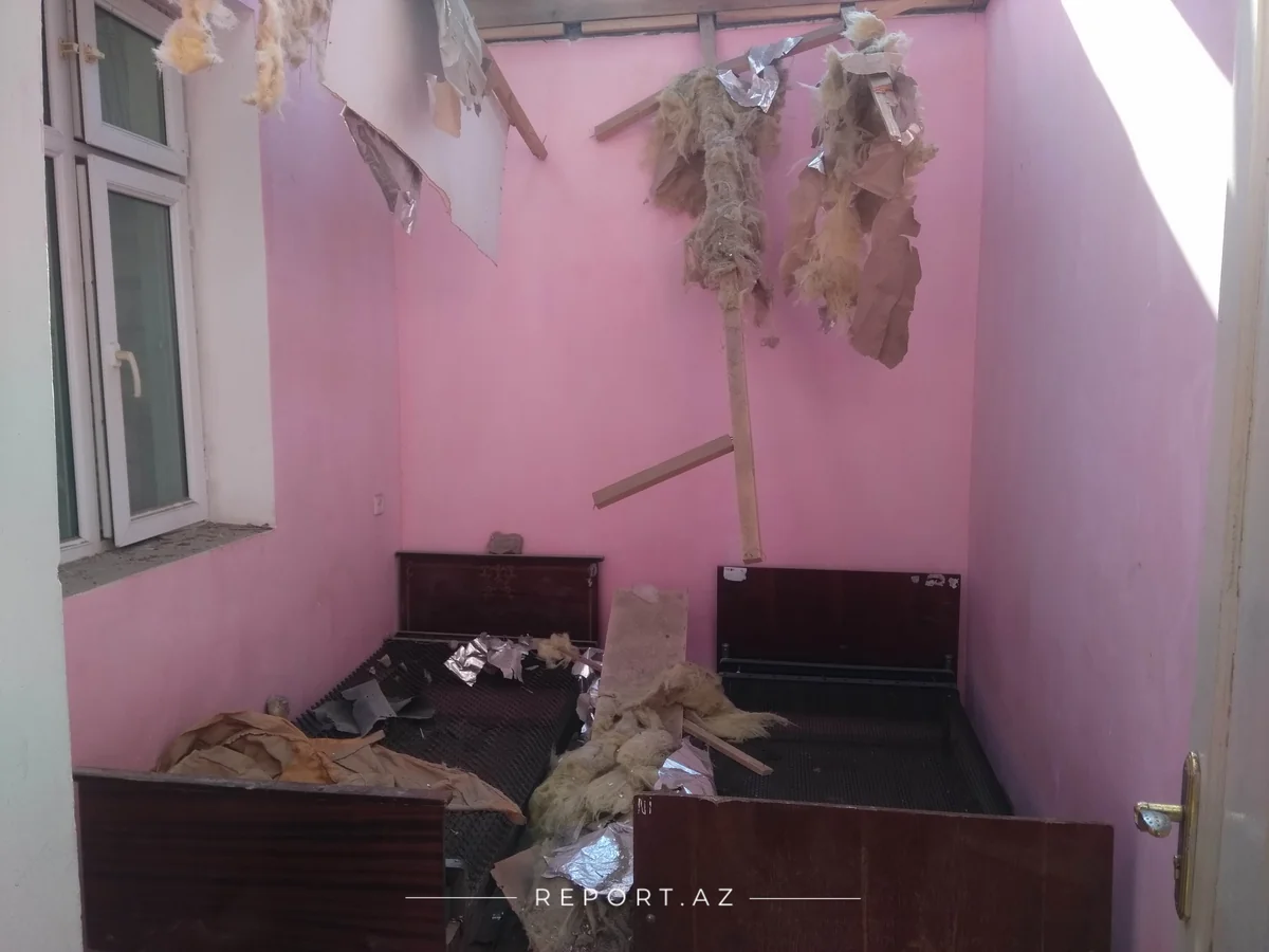Ermənilərin mərmi atdığı Zobucuq-2 qəsəbəsindən reportaj