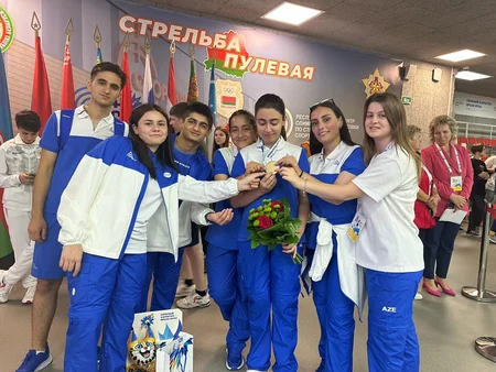MDB Oyunları: Azərbaycan atıcısı erməniyə qalib gələrək qızıl medal qazanıb