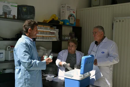 Şamaxıda heyvanlar arasında xüsusi təhlükəli xəstəliklərə qarşı aparılan profilaktik tədbirlər davam etdirilir