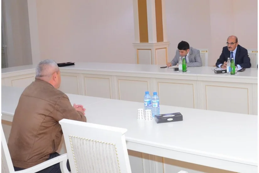 Azəristiliktəchizat”ın sədr əvəzi Salyanda vətəndaşları qəbul edib