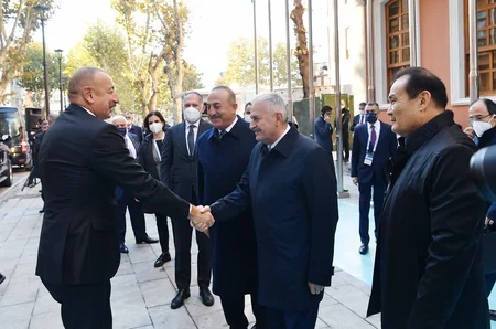 Azərbaycan Prezidenti İstanbulda Türk Şurasının katibliyinin yeni binasının açılışında iştirak edib