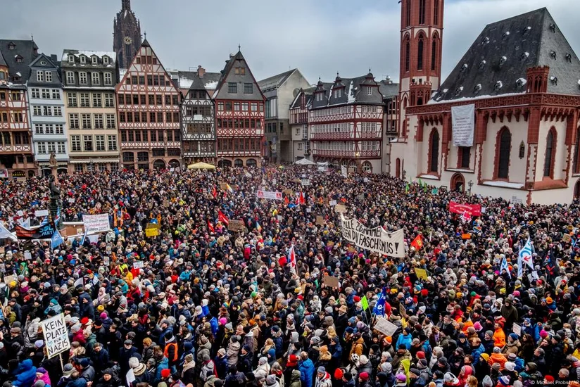 AfD əleyhdarları Rizada iğtişaşlar törədiblər