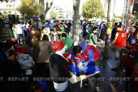 Tbilisi-Rustavi marathon dedicated to Independence Day of Azerbaijan ends