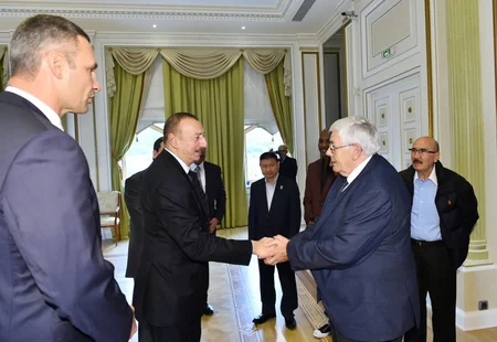 President Ilham Aliyev receives participants of 55th Convention of World Boxing Council