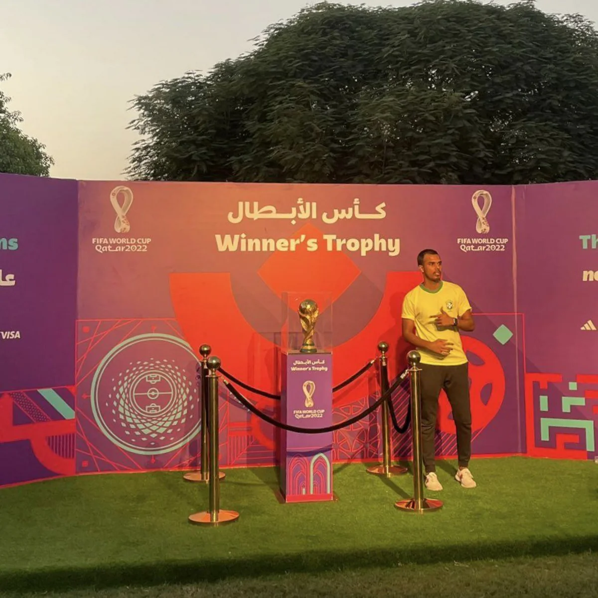Qətərdə dünya çempionatının kuboku təqdim olunub