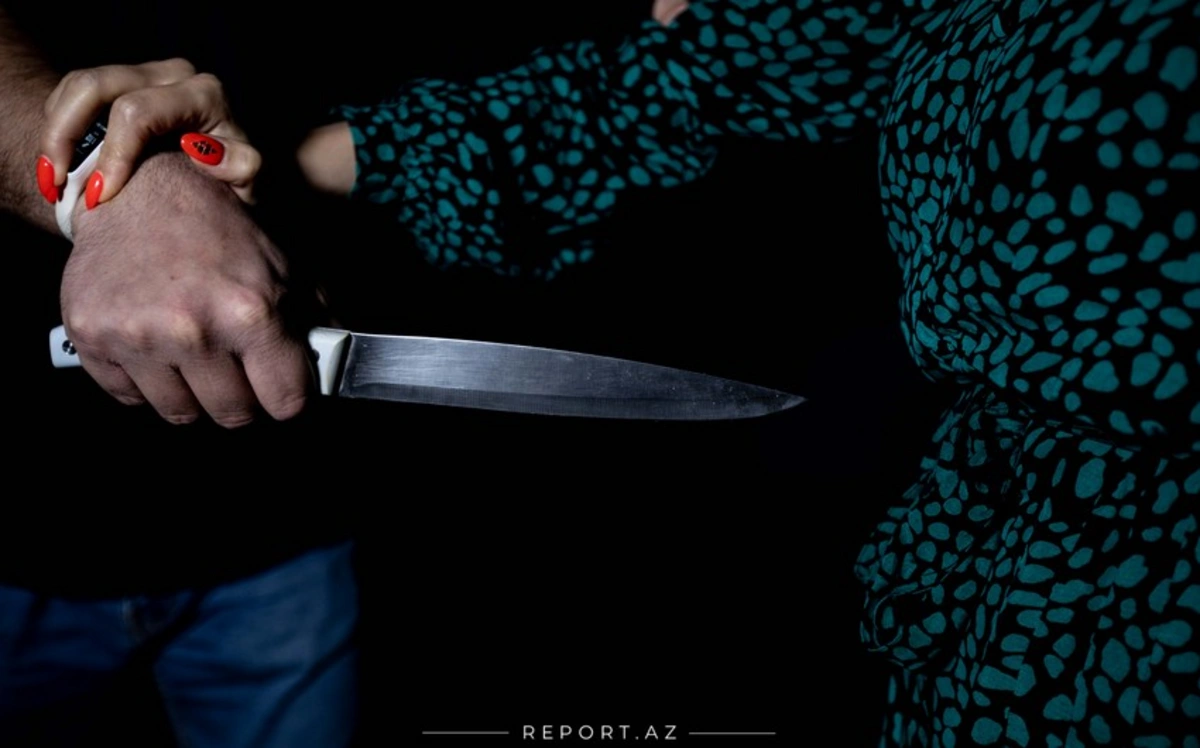 Kürdəmirdə qadını bıçaqlamaqda şübhəli bilinən əri saxlanılıb - YENİLƏNİB