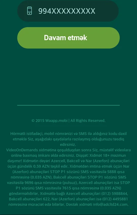 В Азербайджане проводится расследование в связи с поступающими на Whatsapp фальшивыми сообщениями - ФОТО