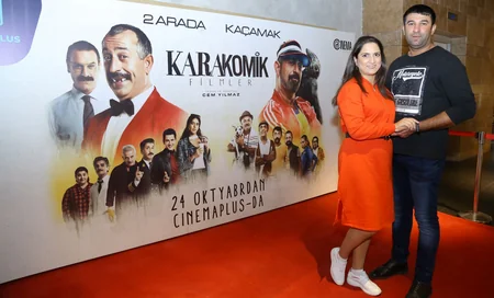 “CinemaPlus”da Cem Yılmazın iki filmi nümayiş olunub - VİDEO