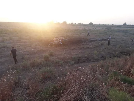 Kürdəmirdə ağır yol qəzası baş verib, 2 nəfər ölüb, 3-ü yaralanıb - FOTO - YENİLƏNİB