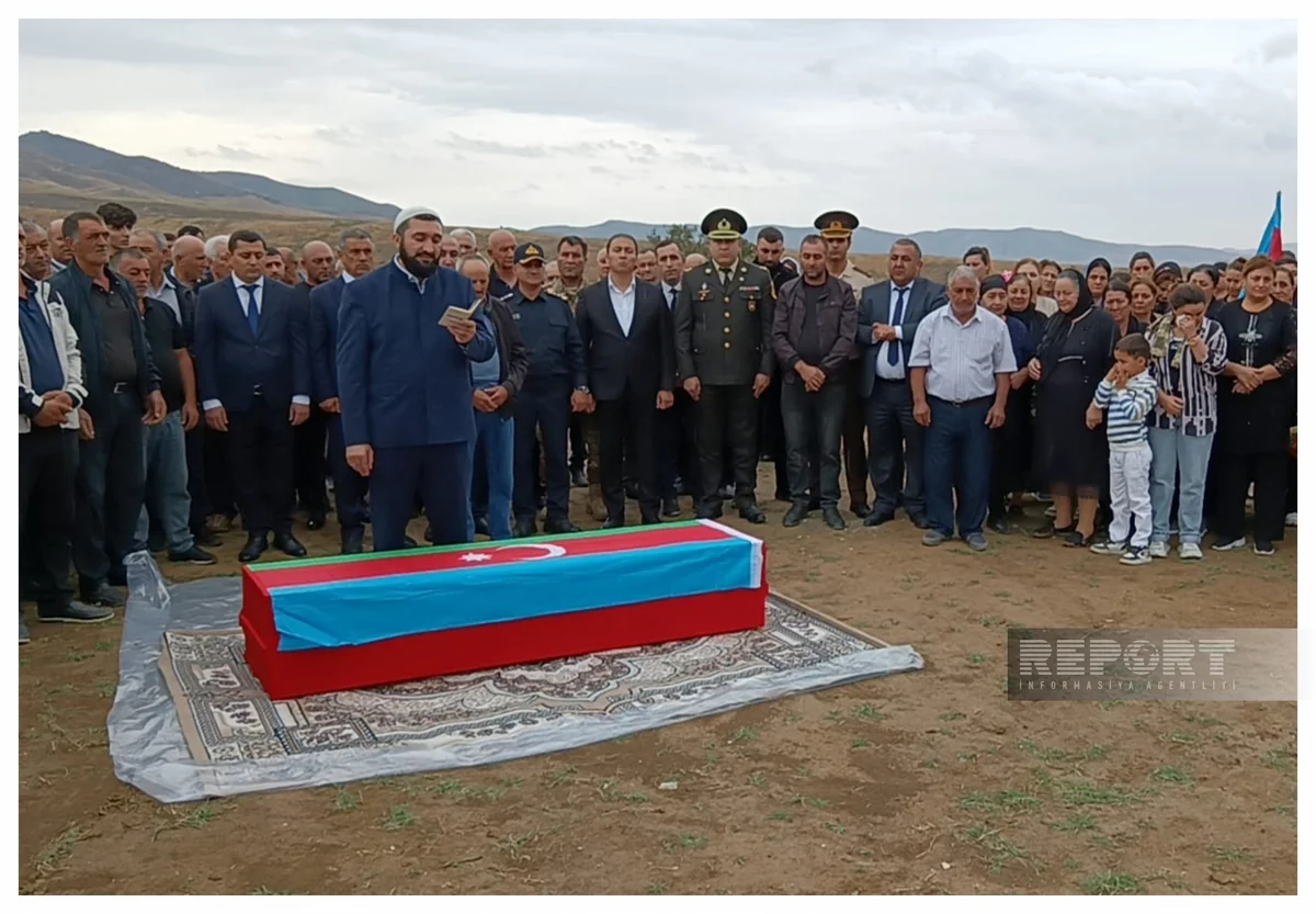 Xocavənddə Birinci Qarabağ müharibəsinin şəhidi Mirzəli Quliyev dəfn edilib 