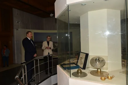 President Ilham Aliyev visited The Saint Sofia Church