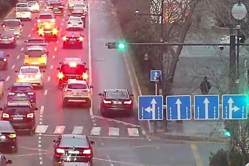 Bakının şimal girişindəki yollarda tıxac var – SİYAHI