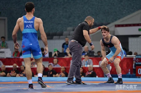 Azərbaycan Prezidenti İlham Əliyev yarışların final görüşünə baxıb - FOTO - YENİLƏNİB-6