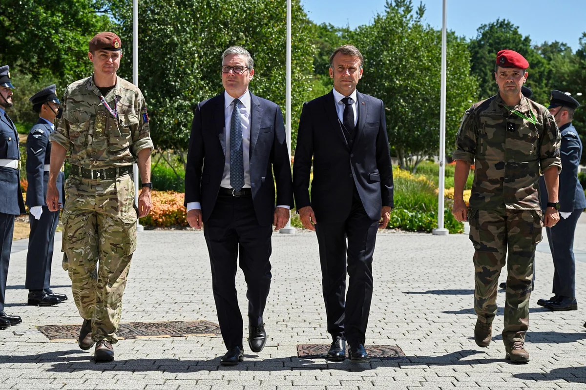 Fransa və Britaniya Ukraynada atəşkəs üçün birgə hərbi korpus yaratmağa hazırdır