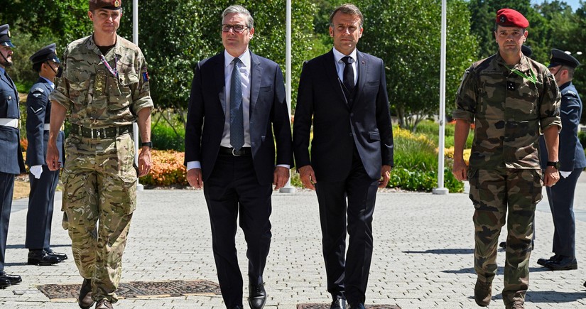 Fransa və Britaniya Ukraynada atəşkəs üçün birgə hərbi korpus yaratmağa hazırdır