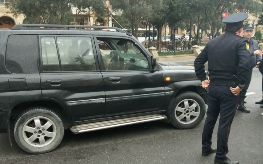 Bakıda sürücü sükan arxasında ölüb - FOTO