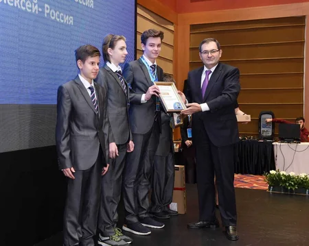 “İstedadların hazırlığı laboratoriyası” III Beynəlxalq Olimpiadanın qalibləri mükafatlandırılıb