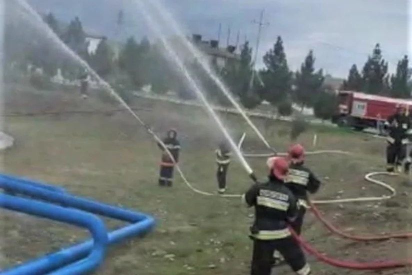 FHN Dövlət Yanğından Mühafizə Xidməti yanğın-taktiki təlim keçirib