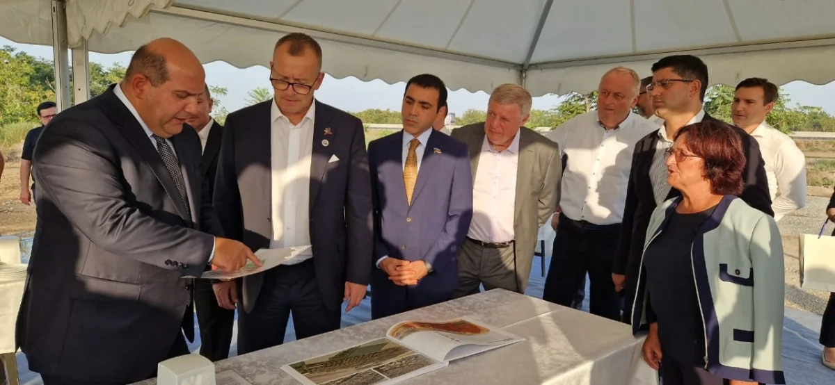 Speaker of Slovak Parliament visits Aghdam, gets acquainted with “Smart village” project