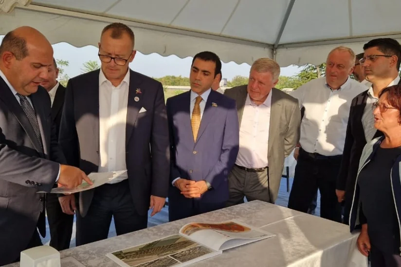 Slovakiya parlamentinin sədri Ağdamda “Ağıllı kənd” layihəsi ilə tanış olub