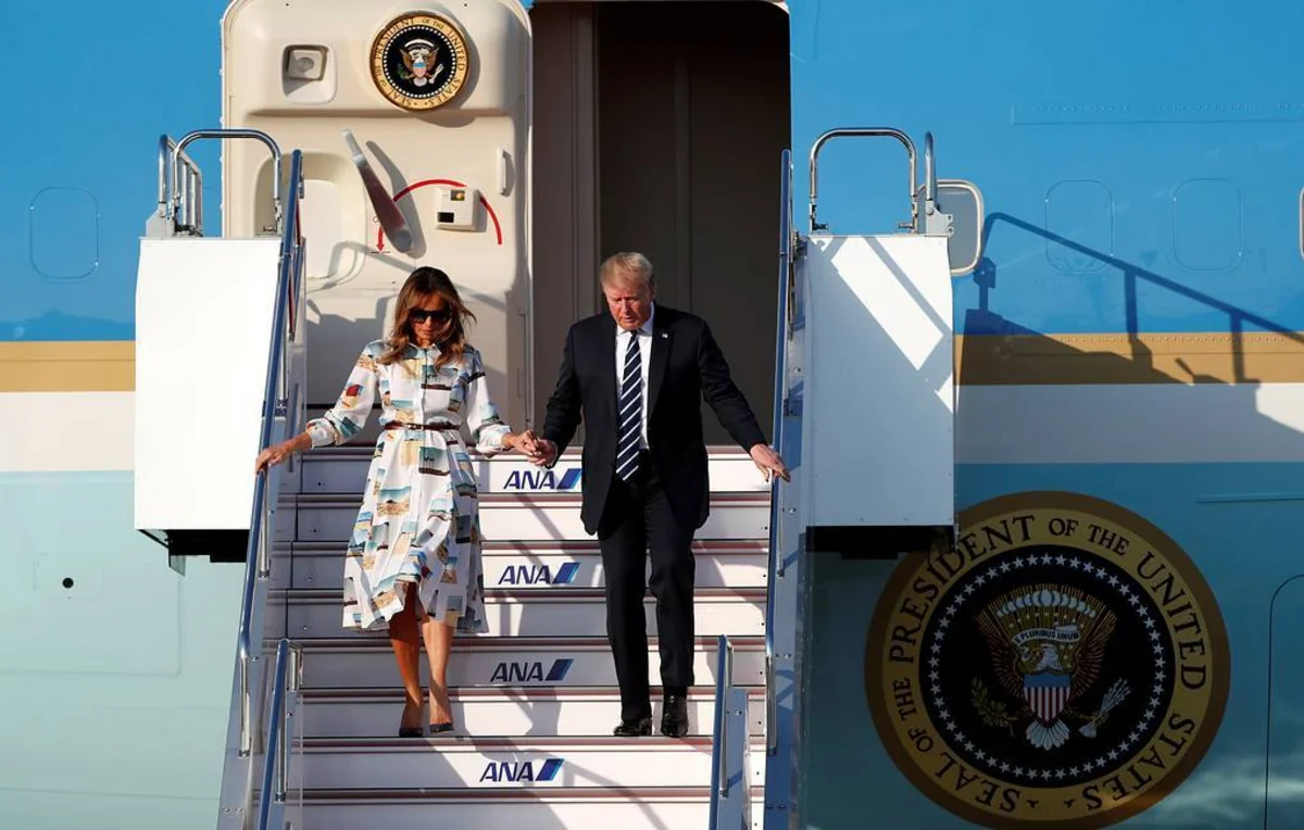 US President visits Japan