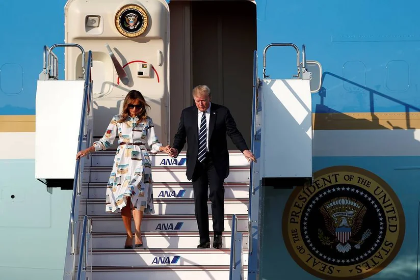 US President visits Japan