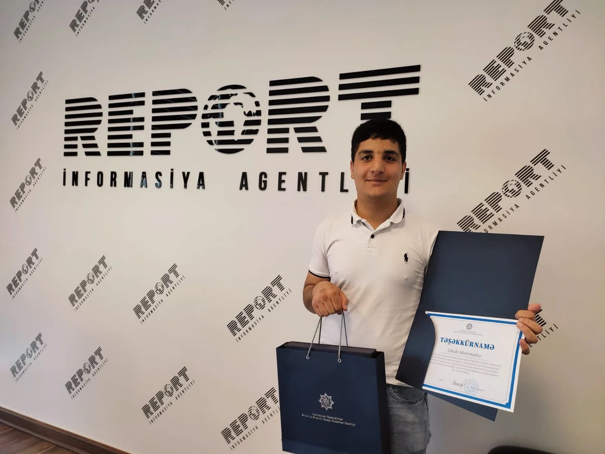 Nazir Reportun əməkdaşını təltif edib