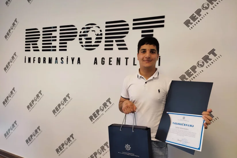 Nazir Reportun əməkdaşını təltif edib
