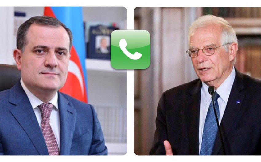 Jeyhun Bayramov informs EU High Representative about Armenia's provocation