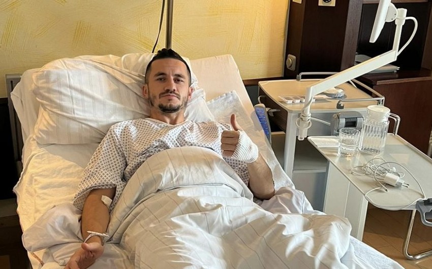 Azərbaycan millisinin futbolçusu əməliyyat olunub