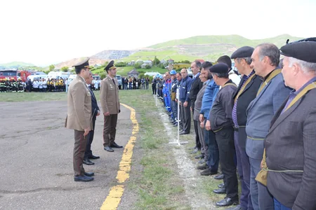 Fövqəladə Hallar Nazirliyi Mülki müdafiə məşqi keçirib