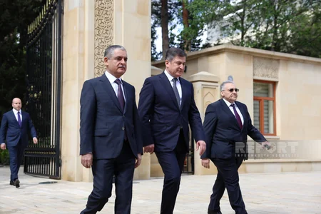 State and government officials commemorate Great Leader Heydar Aliyev - PHOTOS