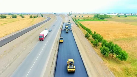 M2 magistralının 130 km-lik hissəsinin genişləndirilməsi gələn il yekunlaşacaq
