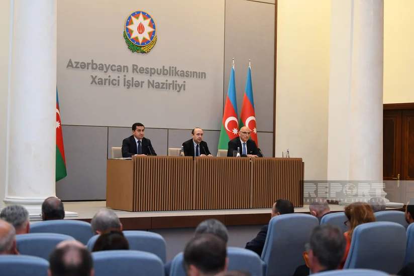 Bölgədəki son vəziyyətlə bağlı Azərbaycanda akkreditə olunmuş diplomatik korpus üçün brifinq keçirilib - YENİLƏNİB