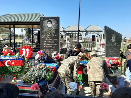 Ağstafada şəhidin anım mərasimi keçirilib