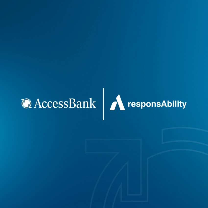 AccessBank İsveçrənin responsAbility Investment AG şirkətindən 5 milyon dollarlıq kredit cəlb edib  
