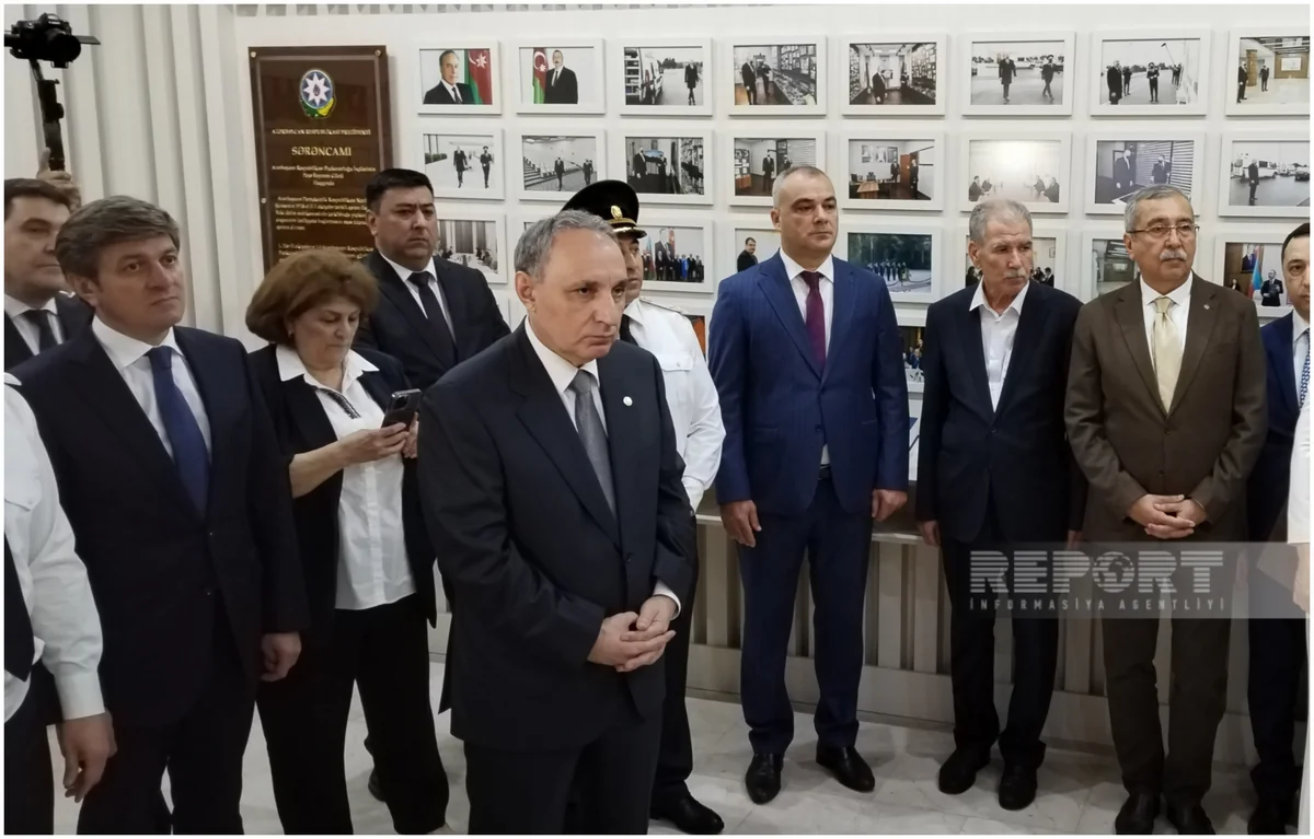 Kamran Əliyev Qəbələdə prokurorluğun yeni inzibati binasının açılışında iştirak edib - YENİLƏNİB