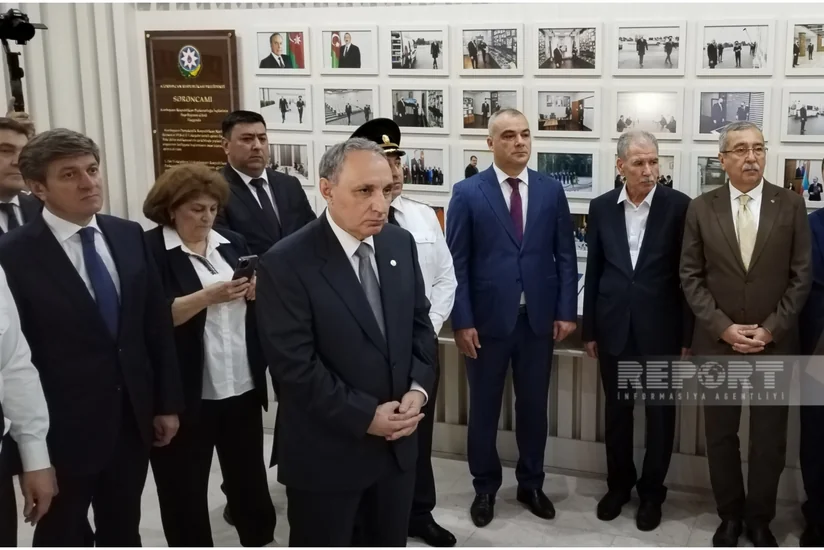 Kamran Əliyev Qəbələdə prokurorluğun yeni inzibati binasının açılışında iştirak edib - YENİLƏNİB