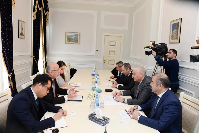 Meksika səfiri Mərkəzi Seçki Komissiyasında olub
