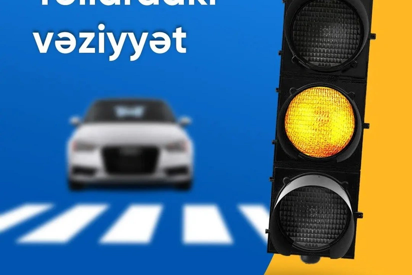 Paytaxtın bu yollarında tıxac müşahidə edilir - SİYAHI