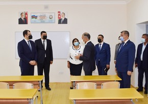 Şirvanda yeni məktəbin açılışı olub