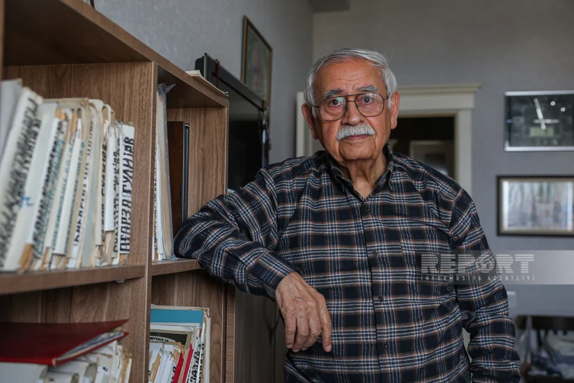 84 yaşlı Aydın Kazımzadə: İnsan atadan-anadan yox, həyat yoldaşı dünyadan köçəndə yetim qalır - MÜSAHİBƏ