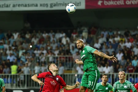 Gabala plays against Panathinaikos - PHOTO REPORT