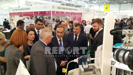 Bakıda XXI Azərbaycan Beynəlxalq Səhiyyə Sərgisinin rəsmi açılışı olub