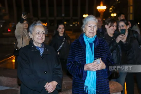 Bakıda Zəfər Günü münasibətilə hərbi orkestrlərin ifasında nümunəvi çıxışlar olub