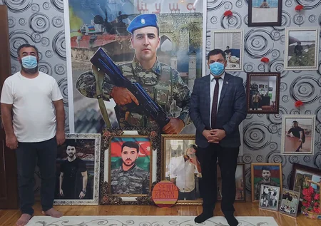 Ombudsmanın regional mərkəzləri Vətən müharibəsi şəhidlərinin xatirəsini yad edib