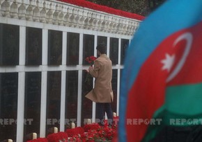 Azerbaijan commemorating January 20 martyrs - PHOTOS